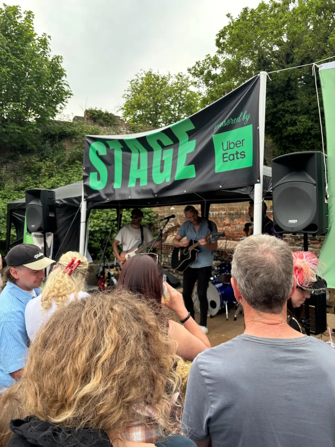Blueprints playing for a live crowd