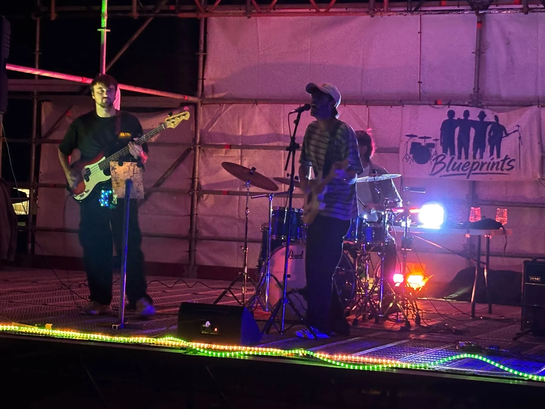 Blueprints playing live